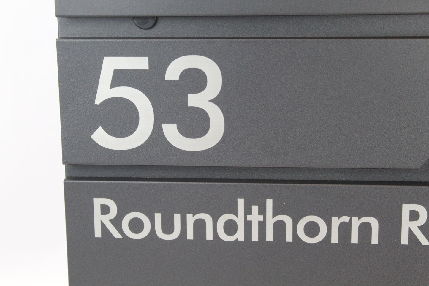 Personalised Engraved Letterbox Design 2