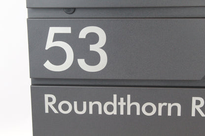 Personalised Engraved Letterbox Design 2