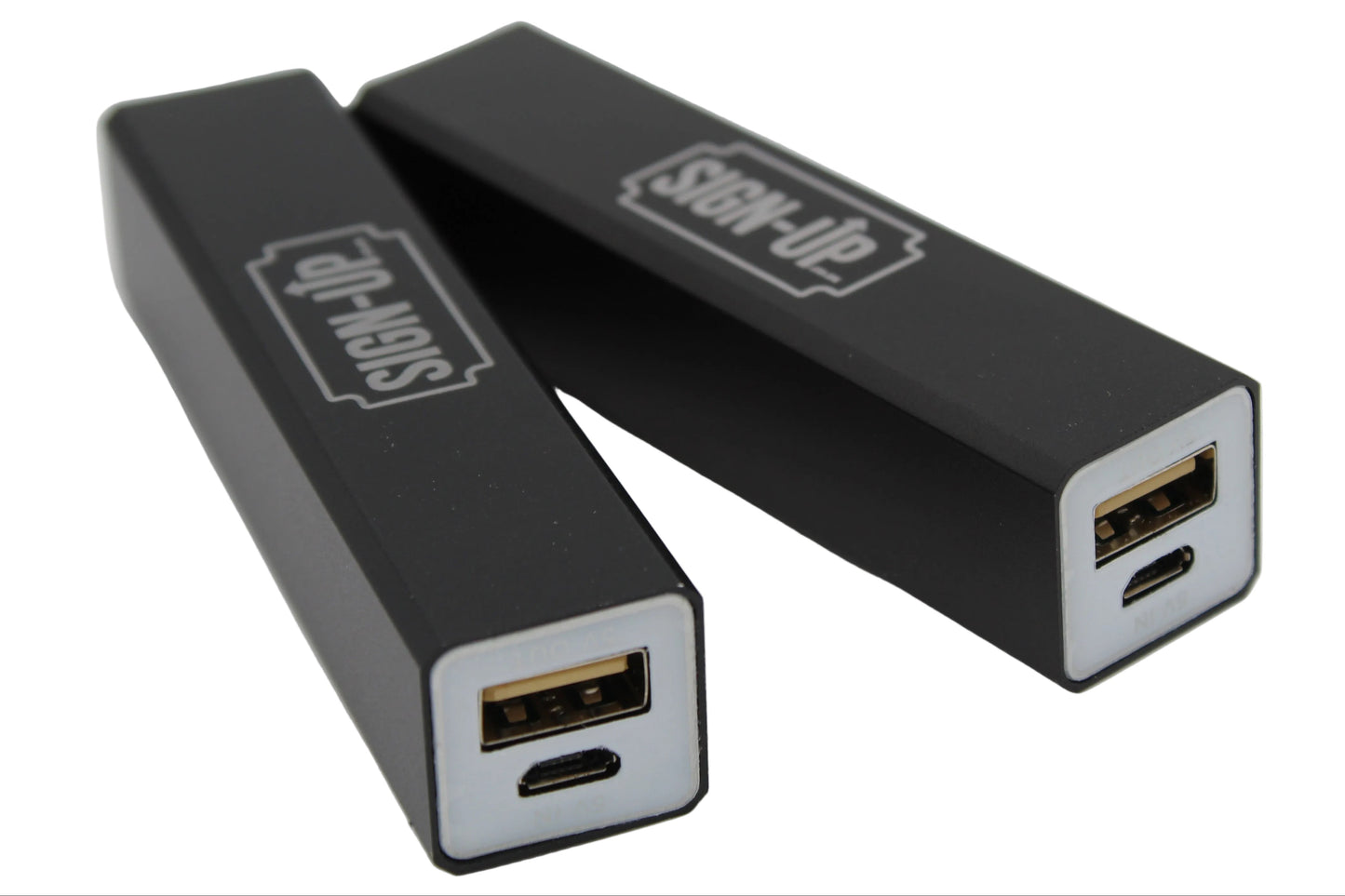 Branded Aluminium Rechargeable Power Bank 2200 mAh