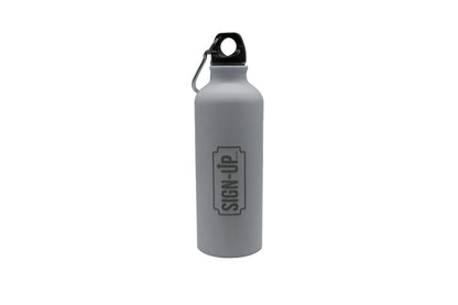 Custom Engraved 540 ml Matt Aluminium Bottle with Carabiner