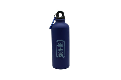 Custom Engraved 540 ml Matt Aluminium Bottle with Carabiner