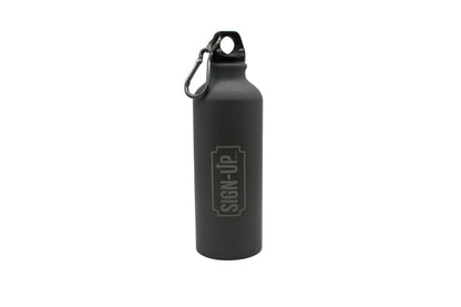 Custom Engraved 540 ml Matt Aluminium Bottle with Carabiner