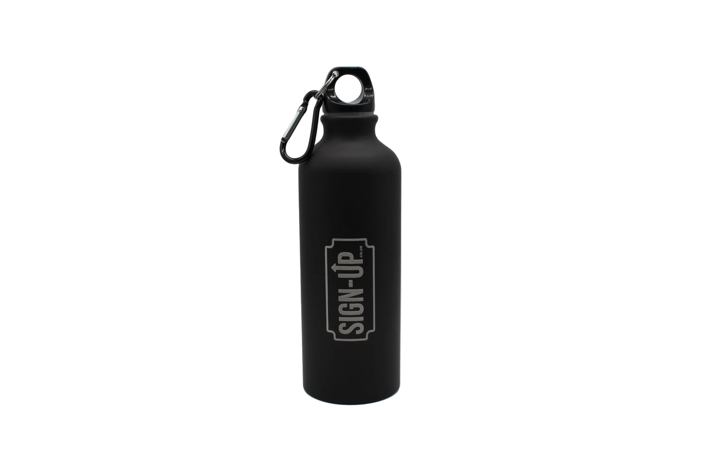Custom Engraved 540 ml Matt Aluminium Bottle with Carabiner