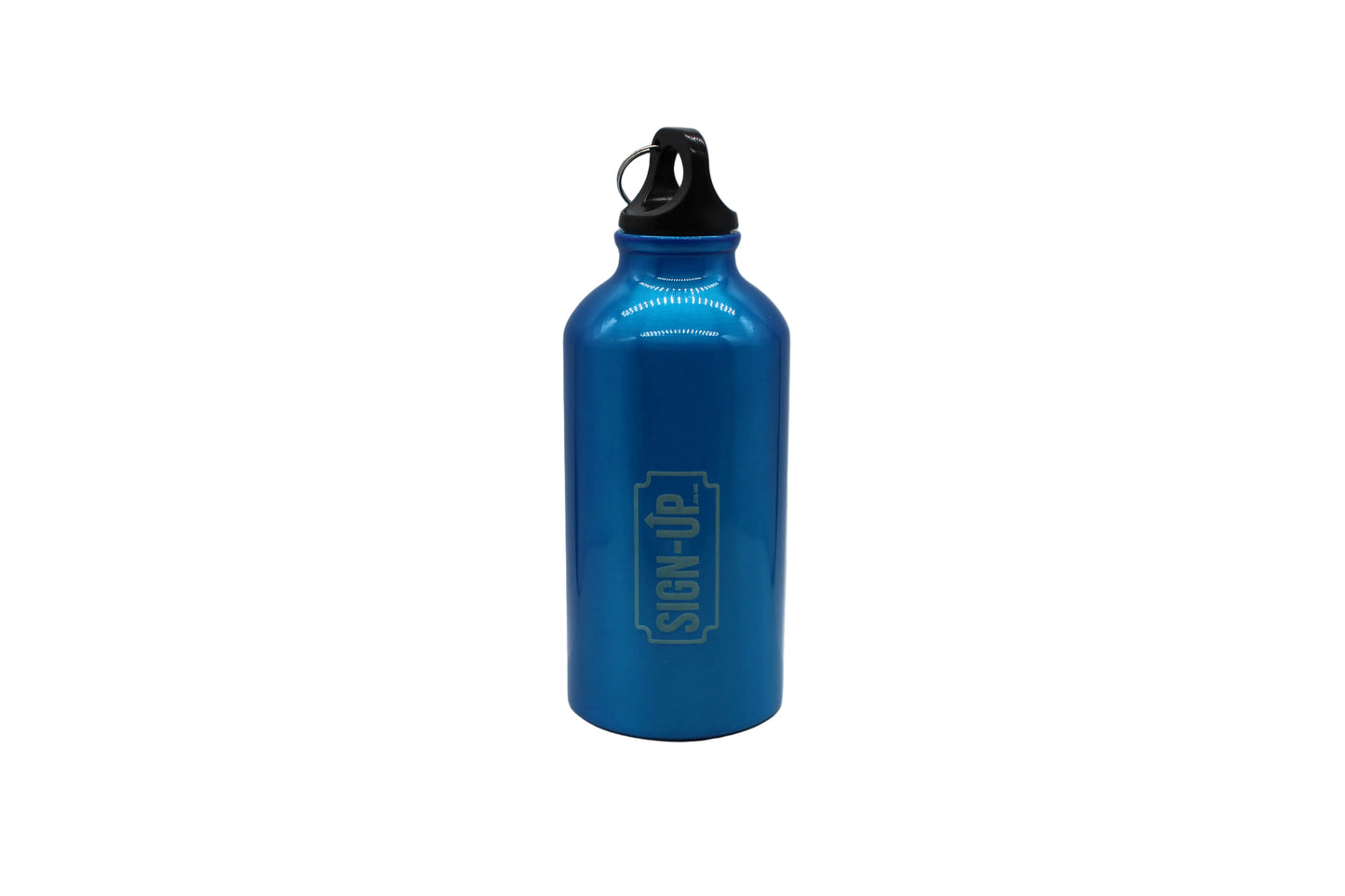 Custom Engraved 400 ml Aluminium Bottle with Carabiner