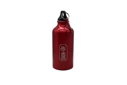Custom Engraved 400 ml Aluminium Bottle with Carabiner