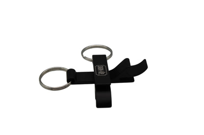 Custom Logo Engraved Bottle Opener Keyring