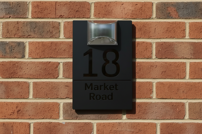 Rome - Acrylic Solar House sign