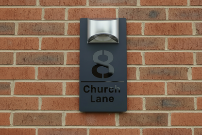 Rome - Acrylic Solar House sign