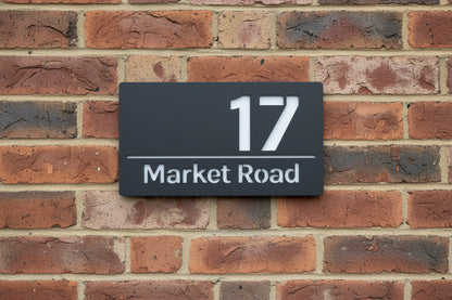 Milan - Acrylic House sign