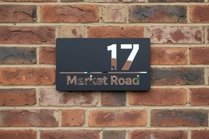 Milan - Acrylic House sign