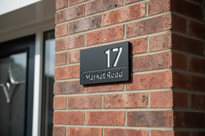 Milan - Acrylic House sign