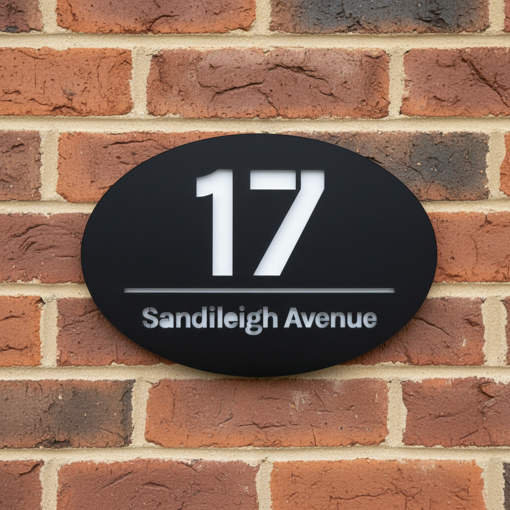 Naples - Acrylic House sign