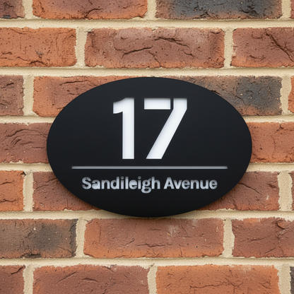 Naples - Acrylic House sign