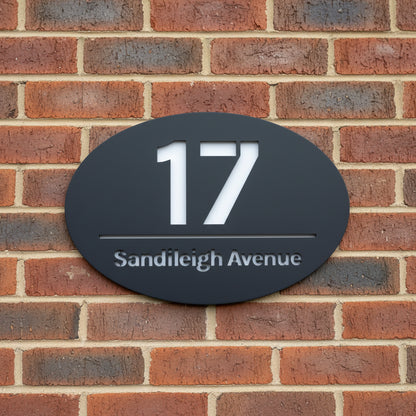 Naples - Acrylic House sign