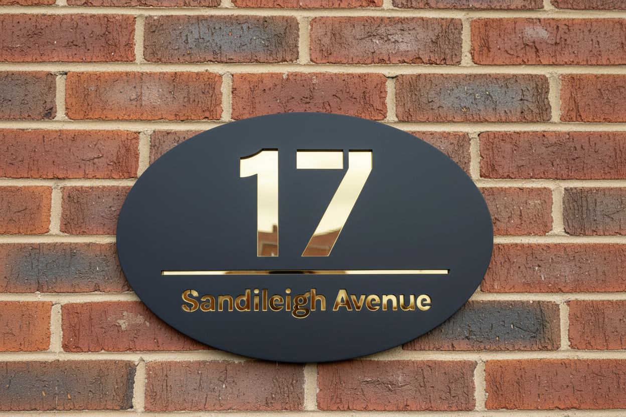 Naples - Acrylic House sign