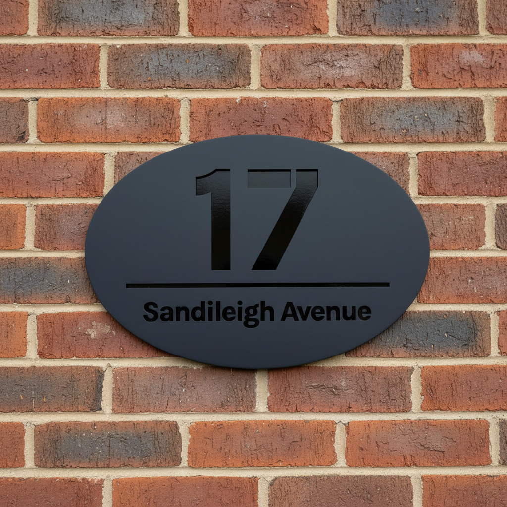 Naples - Acrylic House sign