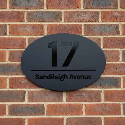 Naples - Acrylic House sign