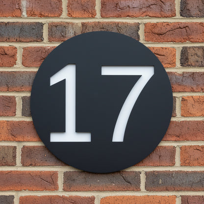 Sardinia - Round Acrylic House Sign