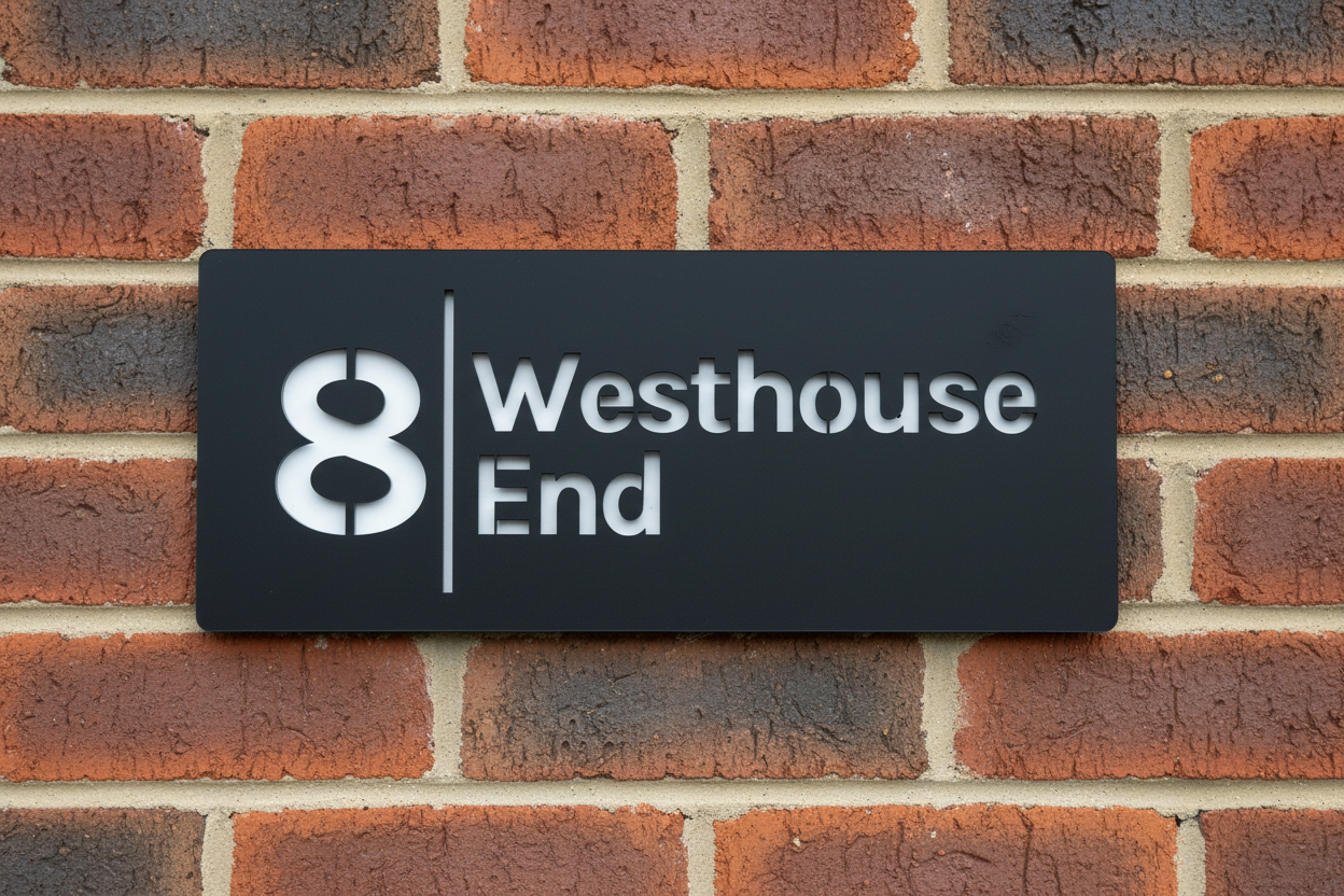 Florence - Acrylic House sign