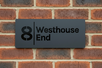 Florence - Acrylic House sign