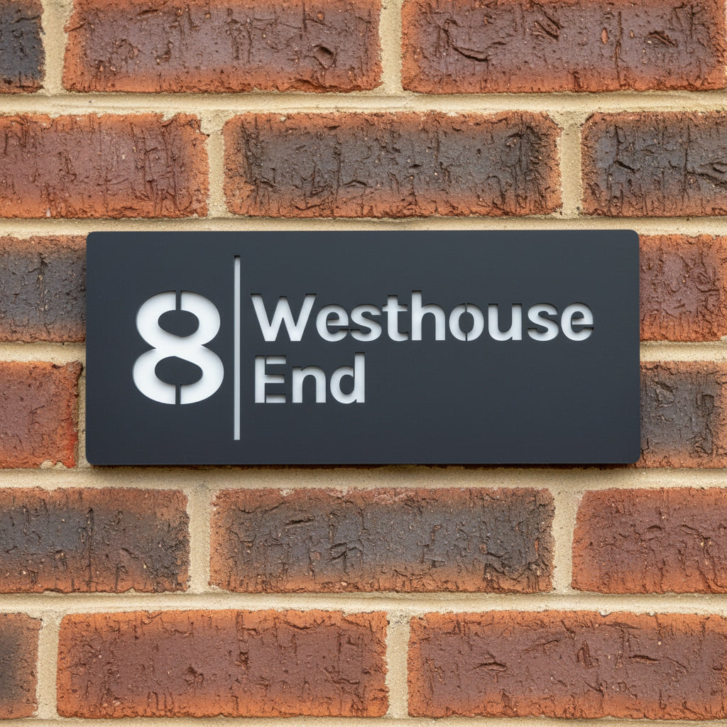 Florence - Acrylic House sign