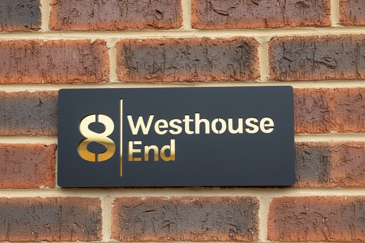 Florence - Acrylic House sign