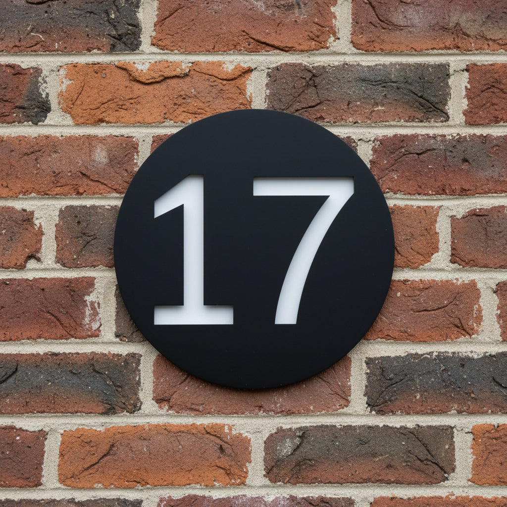 Sardinia - Round Acrylic House Sign