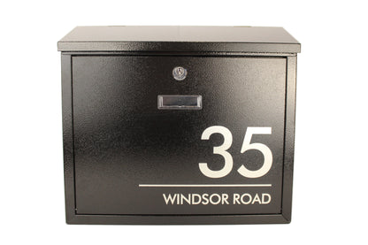 Personalised Engraved Letterbox Design 4