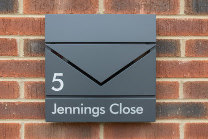 Personalised Engraved Letterbox Design 3