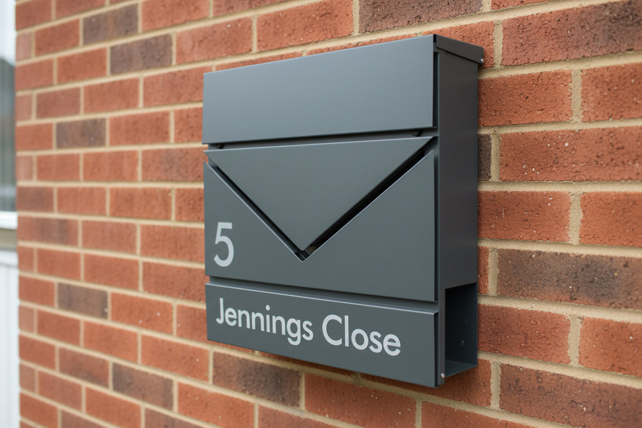 Personalised Engraved Letterbox Design 3