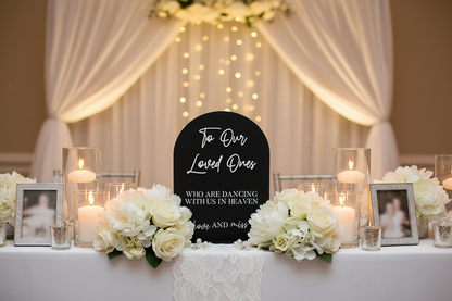 Wedding Memorial Sign – To Our Loved Ones