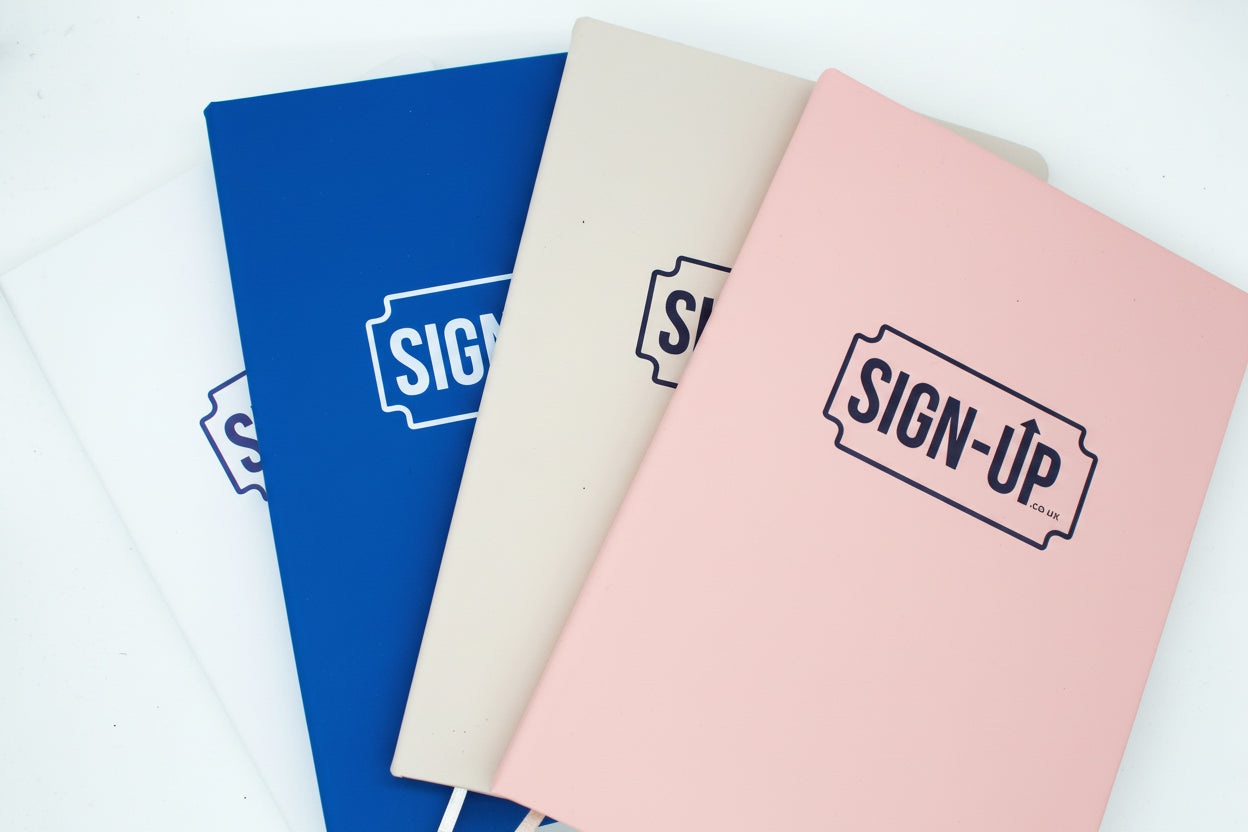 Personalised Branded Printed Logo A6 Pocket Notebook