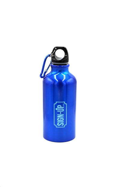 Custom Engraved 400 ml Aluminium Bottle with Carabiner