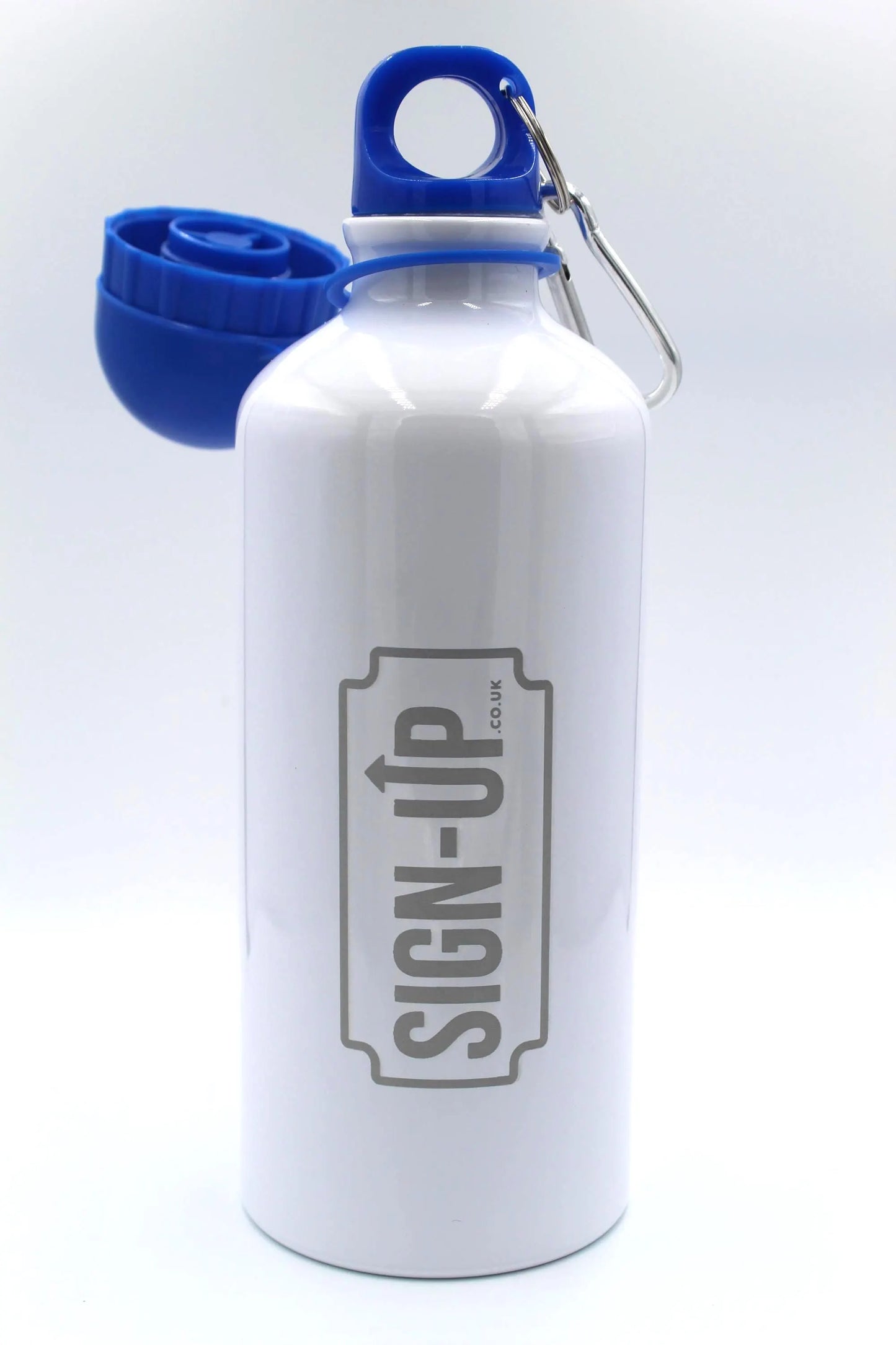 Custom Engraved 600 ml Aluminium Bottle with Sports Cap