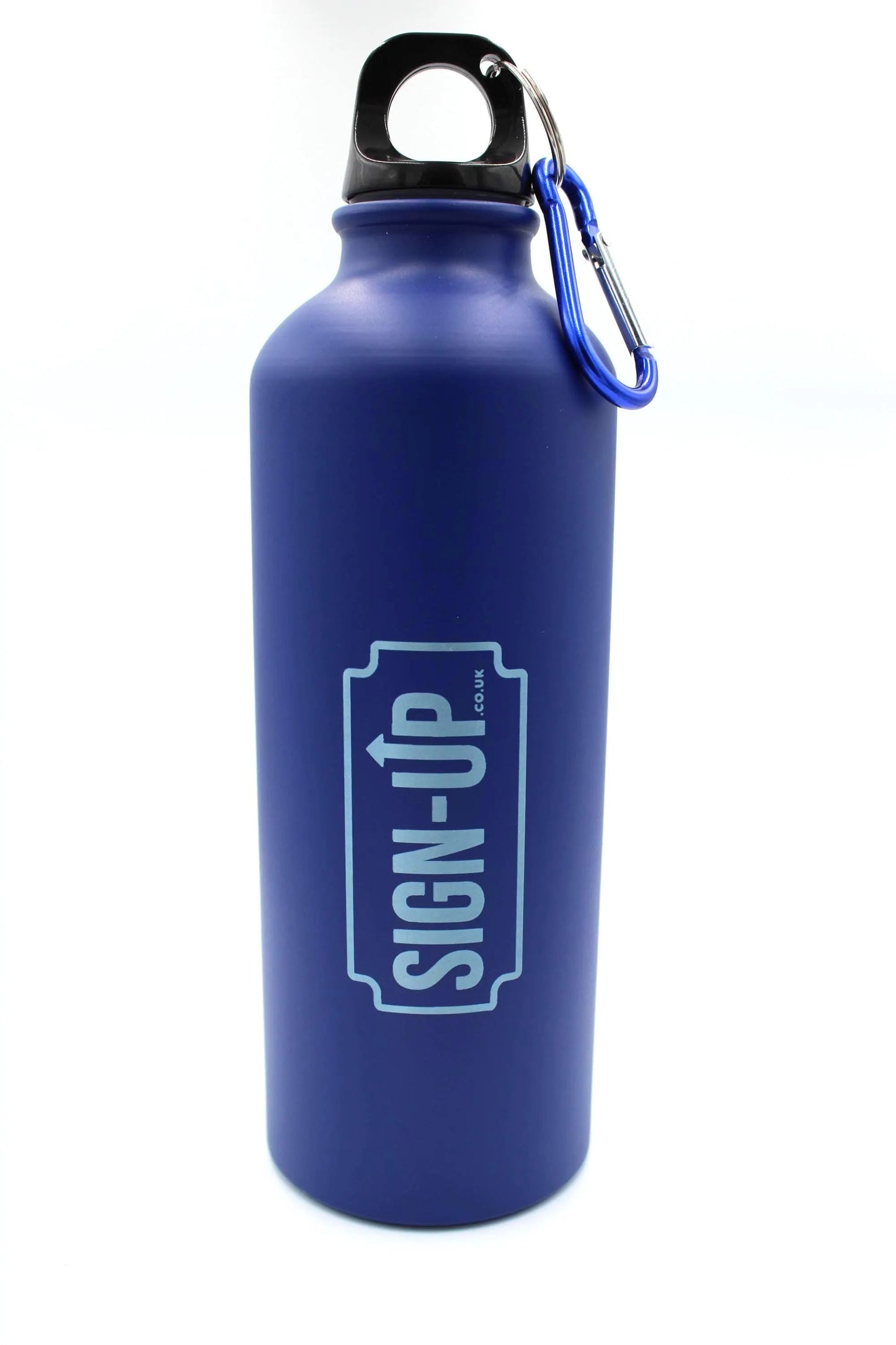Custom Engraved 540 ml Matt Aluminium Bottle with Carabiner