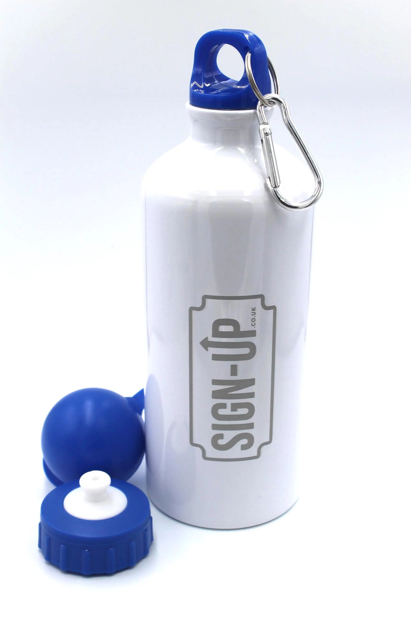Custom Engraved 600 ml Aluminium Bottle with Sports Cap