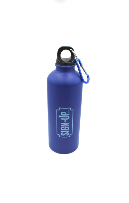 Custom Engraved 540 ml Matt Aluminium Bottle with Carabiner
