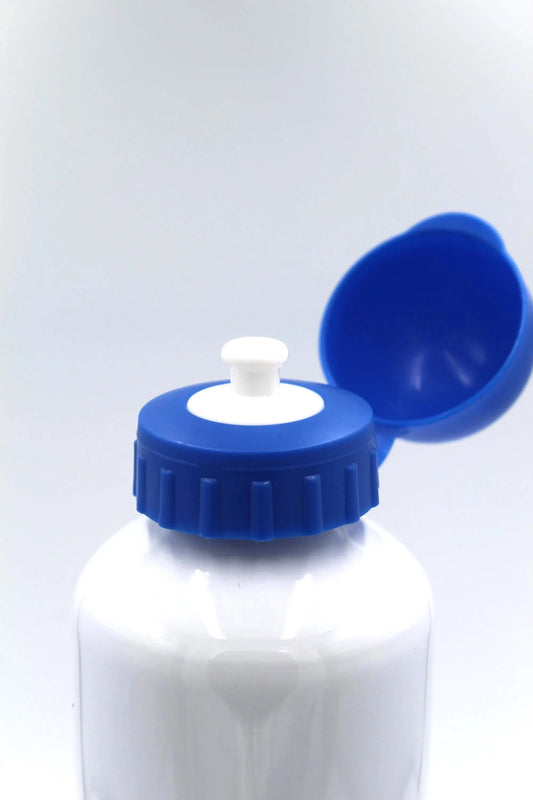 Custom Engraved 600 ml Aluminium Bottle with Sports Cap