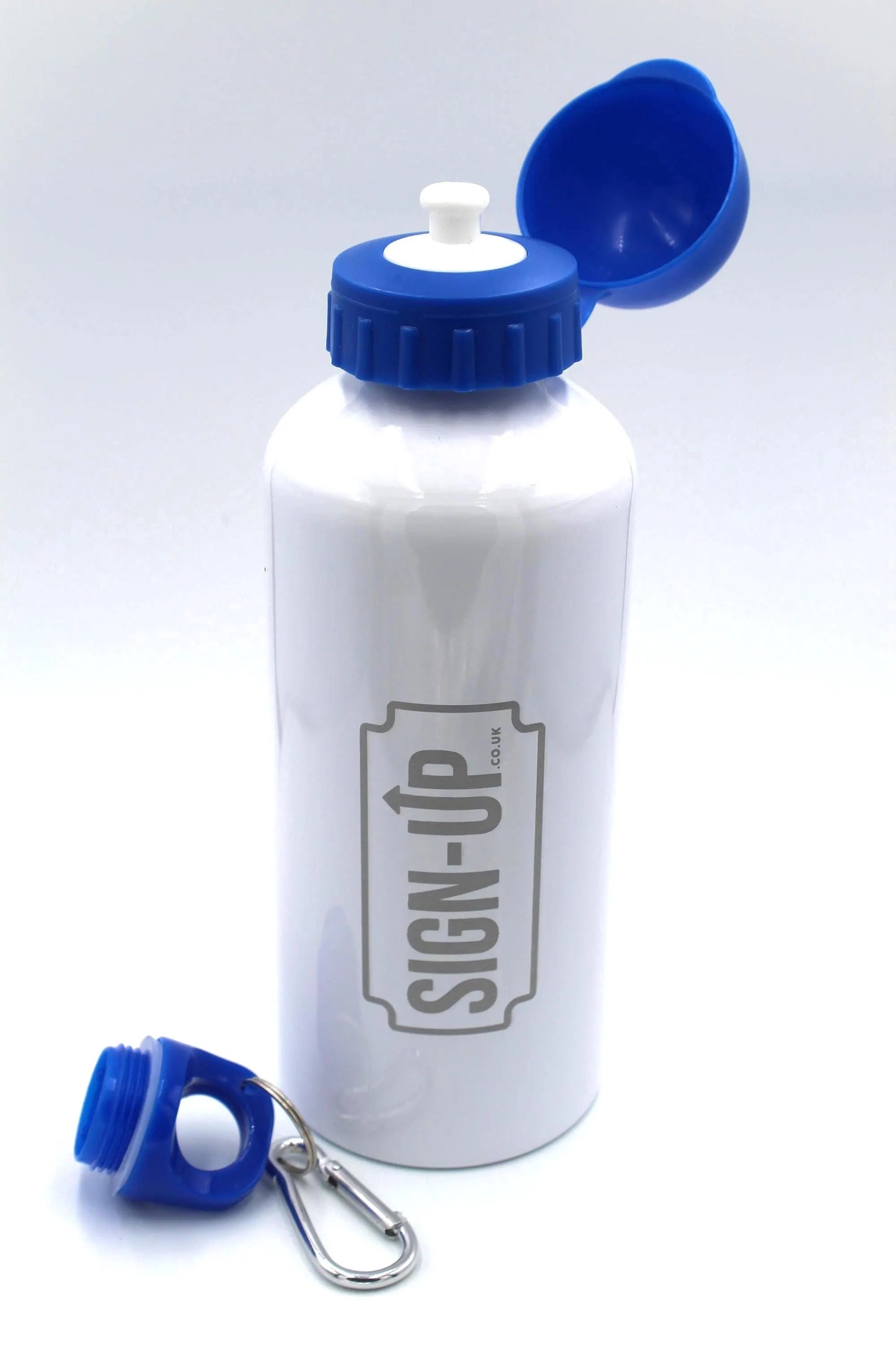 Custom Engraved 600 ml Aluminium Bottle with Sports Cap