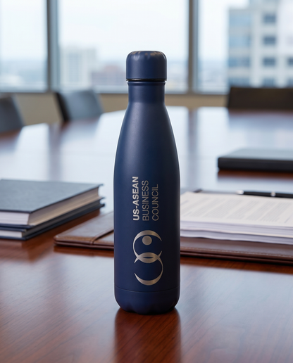 Logo Personalised Double Walled Thermal Water Bottle