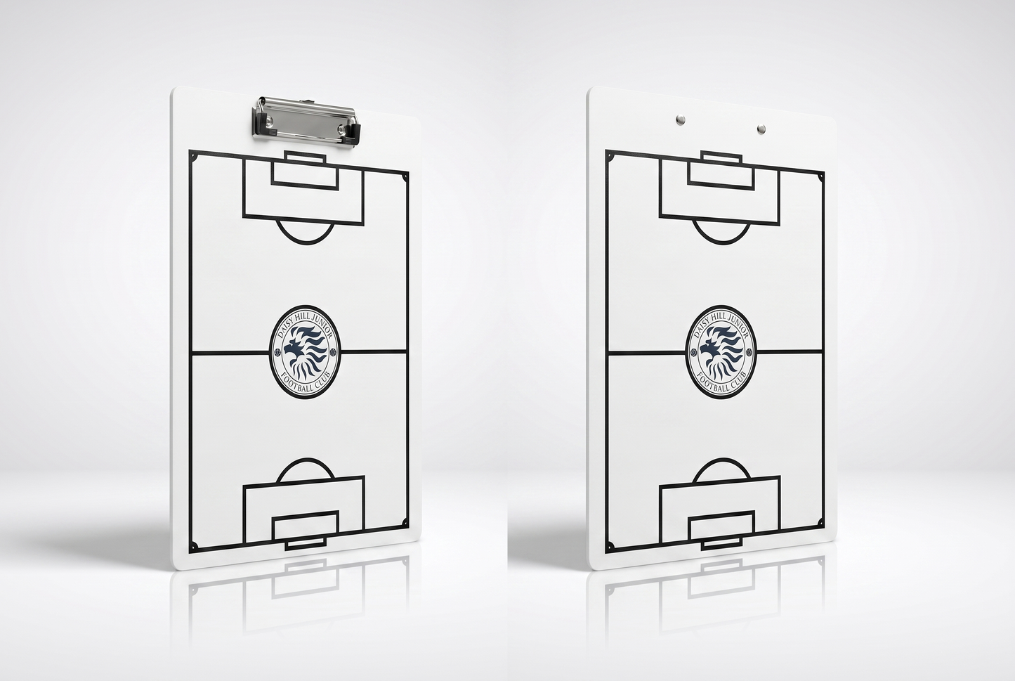 Personalised Branded Football Tactics Clipboard – Custom Club Crest Coaching Board