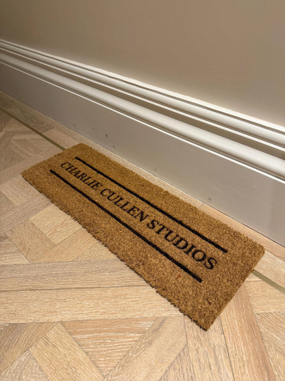 Company Logo Branded Doormat