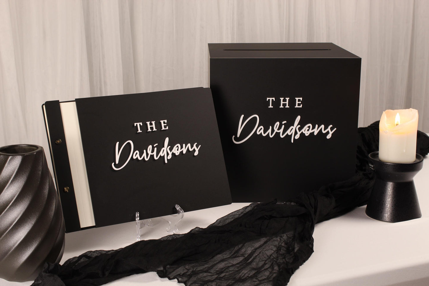 signing book and postbox