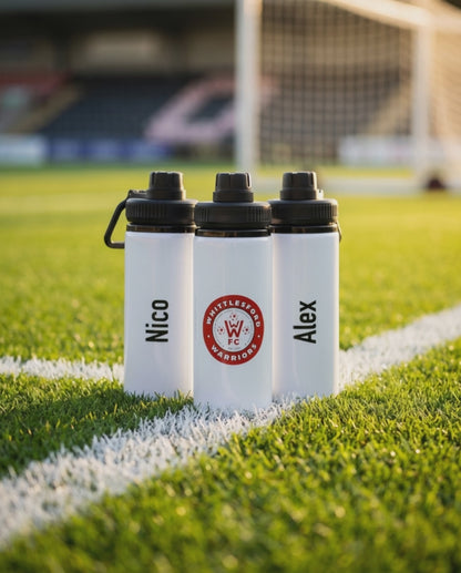 Sports Team Branded Printed 600 ml Aluminium Bottle with Handle