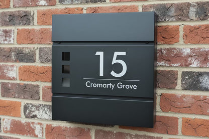 Personalised Engraved Letterbox Design 1
