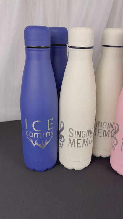 Logo Personalised Double Walled Thermal Water Bottle